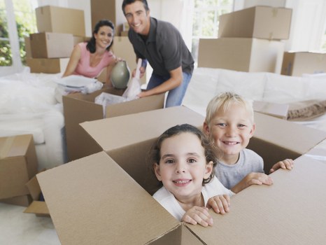 Recycling and sorting materials during a Kingston house move