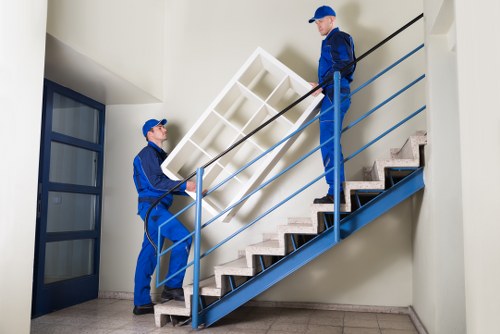 Moving team helping with residential removals in Kingston