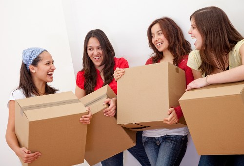 Unpacking boxes and setting up a Kingston property after a move