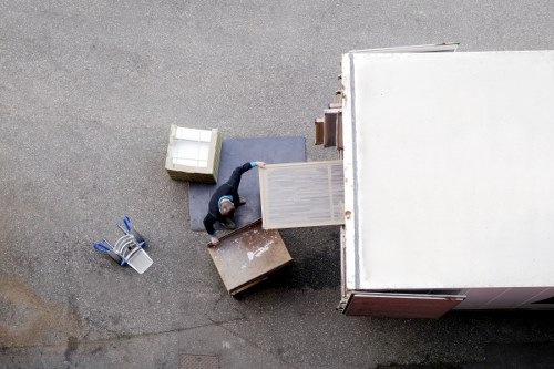 A van service helping with a small business delivery in Kingston