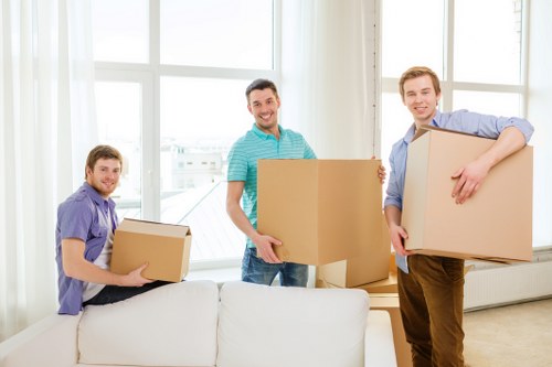 Office relocation setup in a Kingston business premises