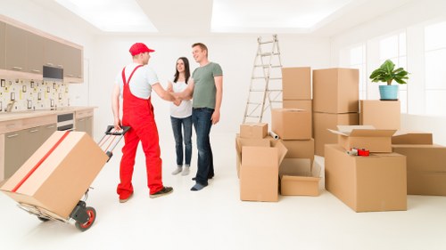 A successful Kingston removals move with organized delivery