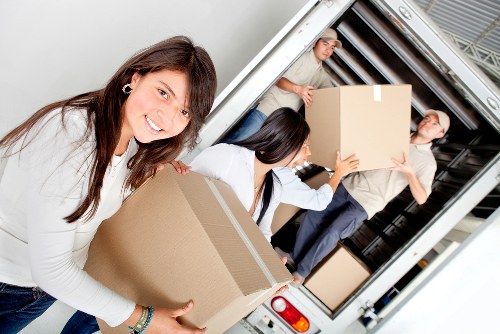 Small business office relocation with van transport in Kingston