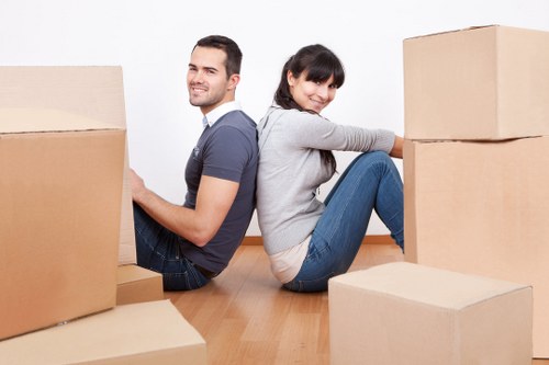 Careful packing and protection during a Kingston removals service
