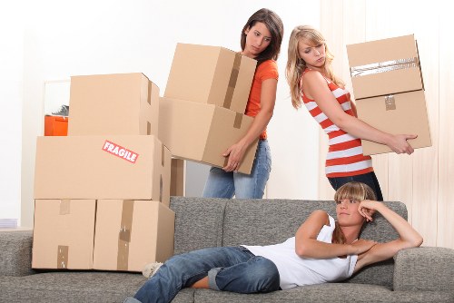 Local movers planning access for a Kingston property
